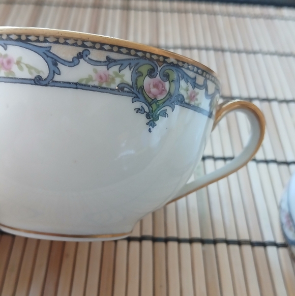 Theodore Haviland French Limoges Troy Schleiger Tea Cups Set Of 2- EUC - Picture 12 of 14